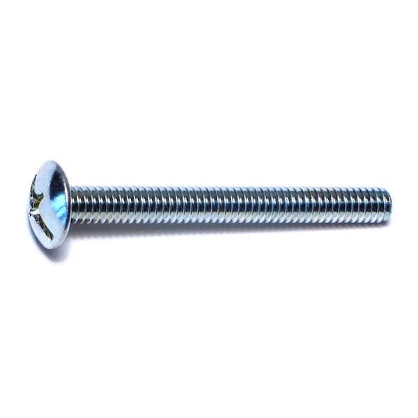 Midwest Fastener 1/4"-20 x 2-1/2 in Combination Phillips/Slotted Truss Machine Screw, Zinc Plated Steel, 12 PK 36167 - main